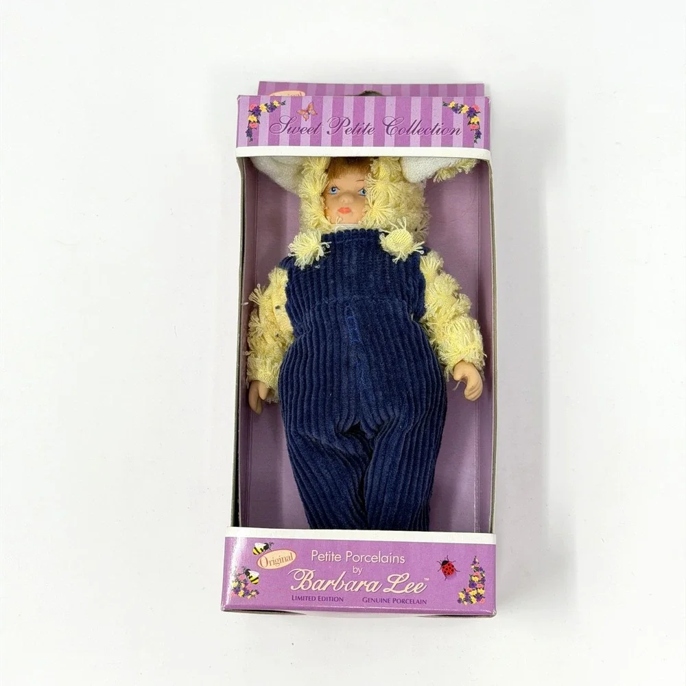 Barbara Lee Sweet Petite Collection Porcelain Dolls Lot 7 Boxed Vintage Ltd Ed